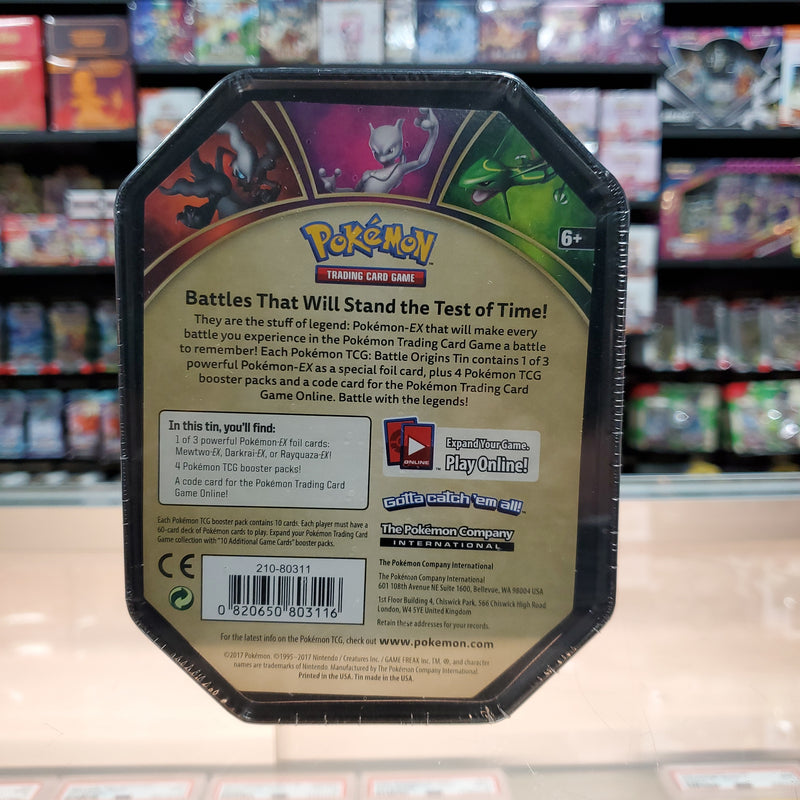 Pokémon TCG: Battle Origins Collector's Tin (Rayquaza EX)