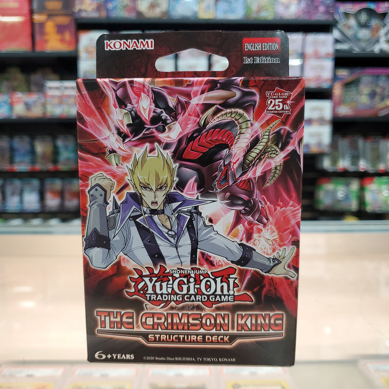 Yu-Gi-Oh! TCG: The Crimson King - Structure Deck (1st Edition)