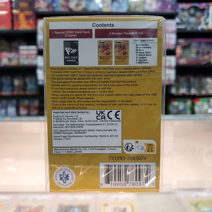 One Piece TCG: Kingdoms of Intrigue [OP-04] - Double Pack Set Vol. 1