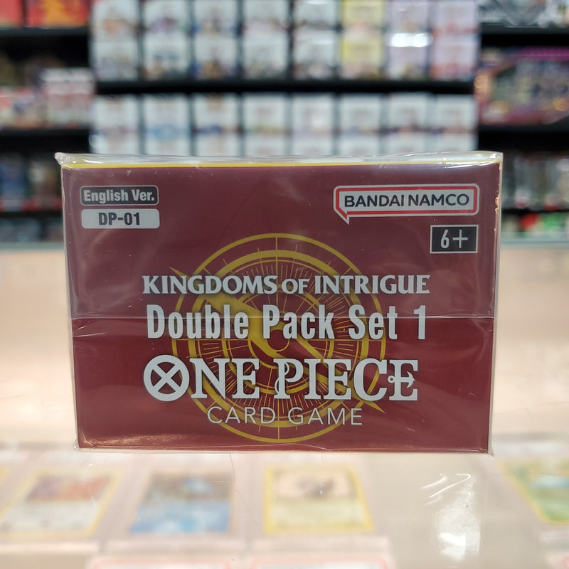 One Piece TCG: Kingdoms of Intrigue Double Pack Set 1 – Safari Zone  Collectibles