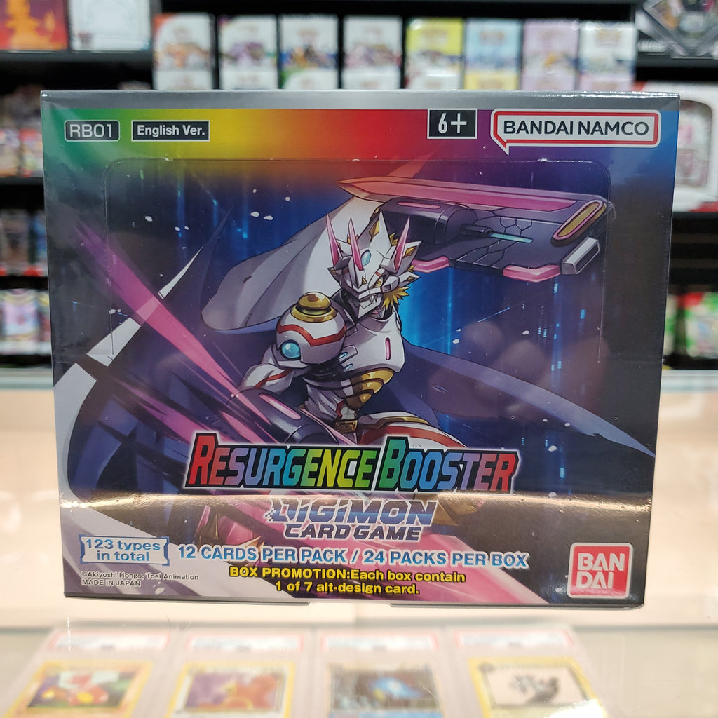 resurgence booster box Digimon TCG: Resurgence Booster