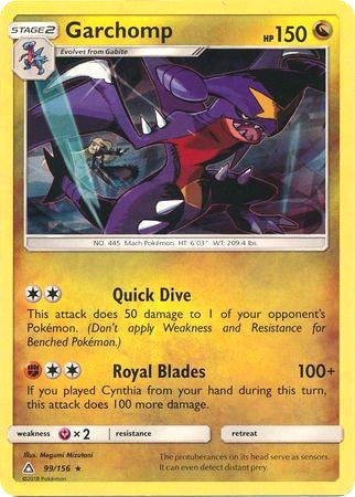 Garchomp - 99/156 (Cracked Ice Holo) (099/156) (PR)