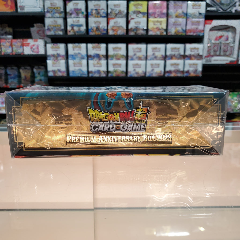 Dragon Ball Super TCG: Premium Anniversary Fighter Box 2023 — Smoke and  Mirrors Hobby