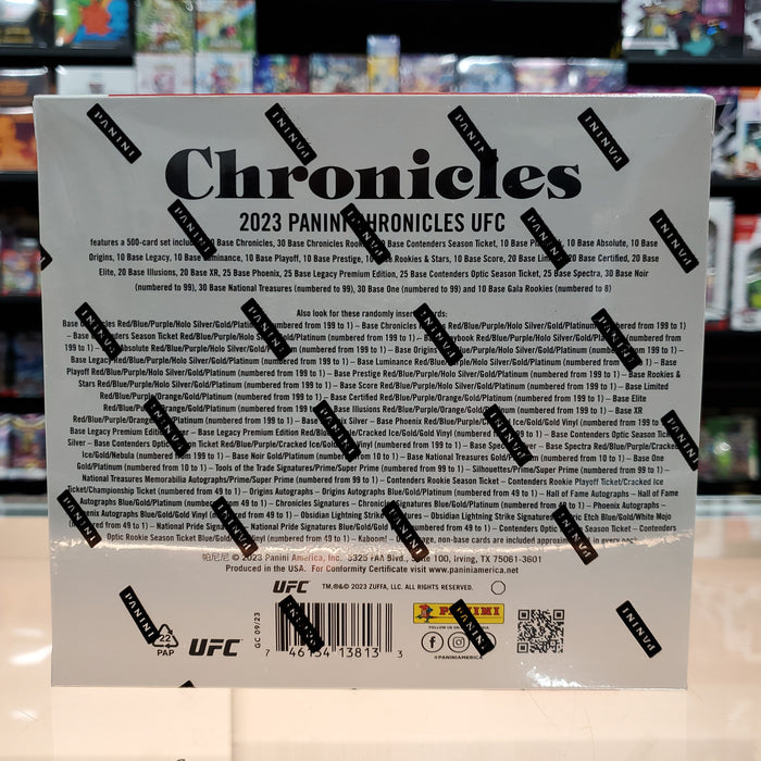 2023 Chronicles UFC Hobby Box