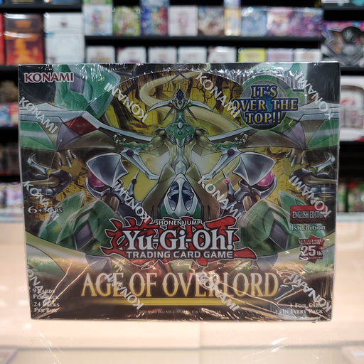 Yu-Gi-Oh! TCG: Age of Overlord - Booster Box (1st Edition) Smoke and Mirrors Hobby Yu-Gi-Oh! TCG: Age of Overlord - Booster Box (1st Edition) Smoke and Mirrors Hobby
