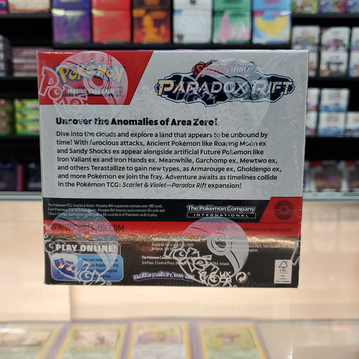 Pokmon TCG: Scarlet & Violet: Paradox Rift - Booster Box Smoke and Mirrors Hobby Pokmon TCG: Scarlet & Violet: Paradox Rift - Booster Box Smoke and Mirrors Hobby