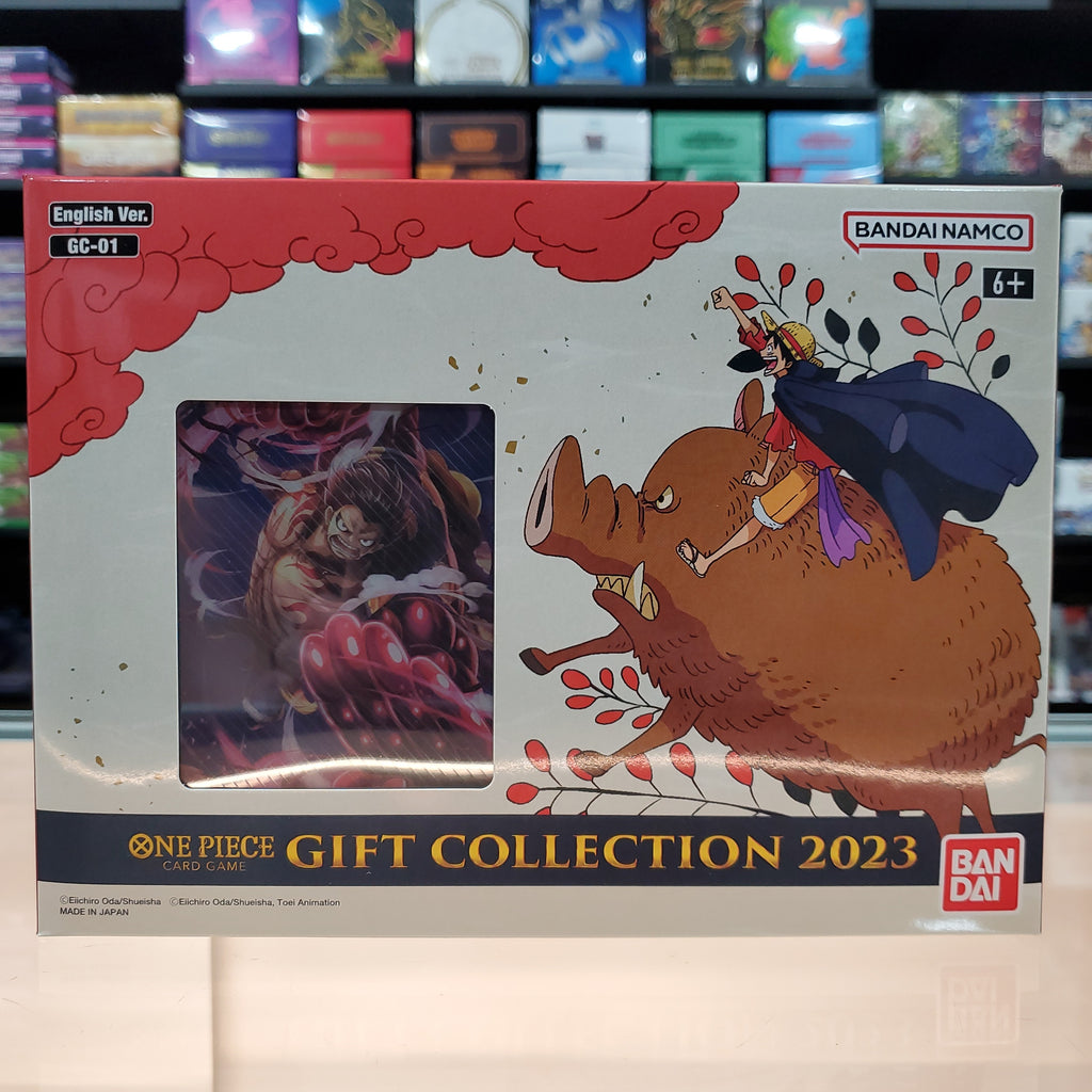 bandai one piece card game gift box One Piece TCG: Gift Collection 2023 Display — Smoke and Mirrors Hobby