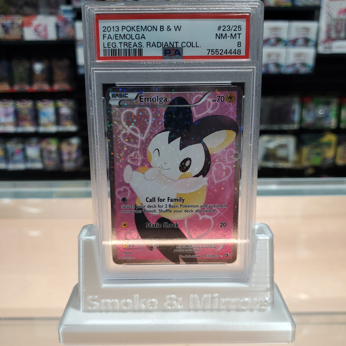Emolga (RC23/RC25) [Black & White: Legendary Treasures] PSA 8