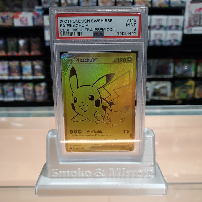 Pikachu V (SWSH145) (Celebrations) [Sword & Shield: Black Star Promos] PSA 9