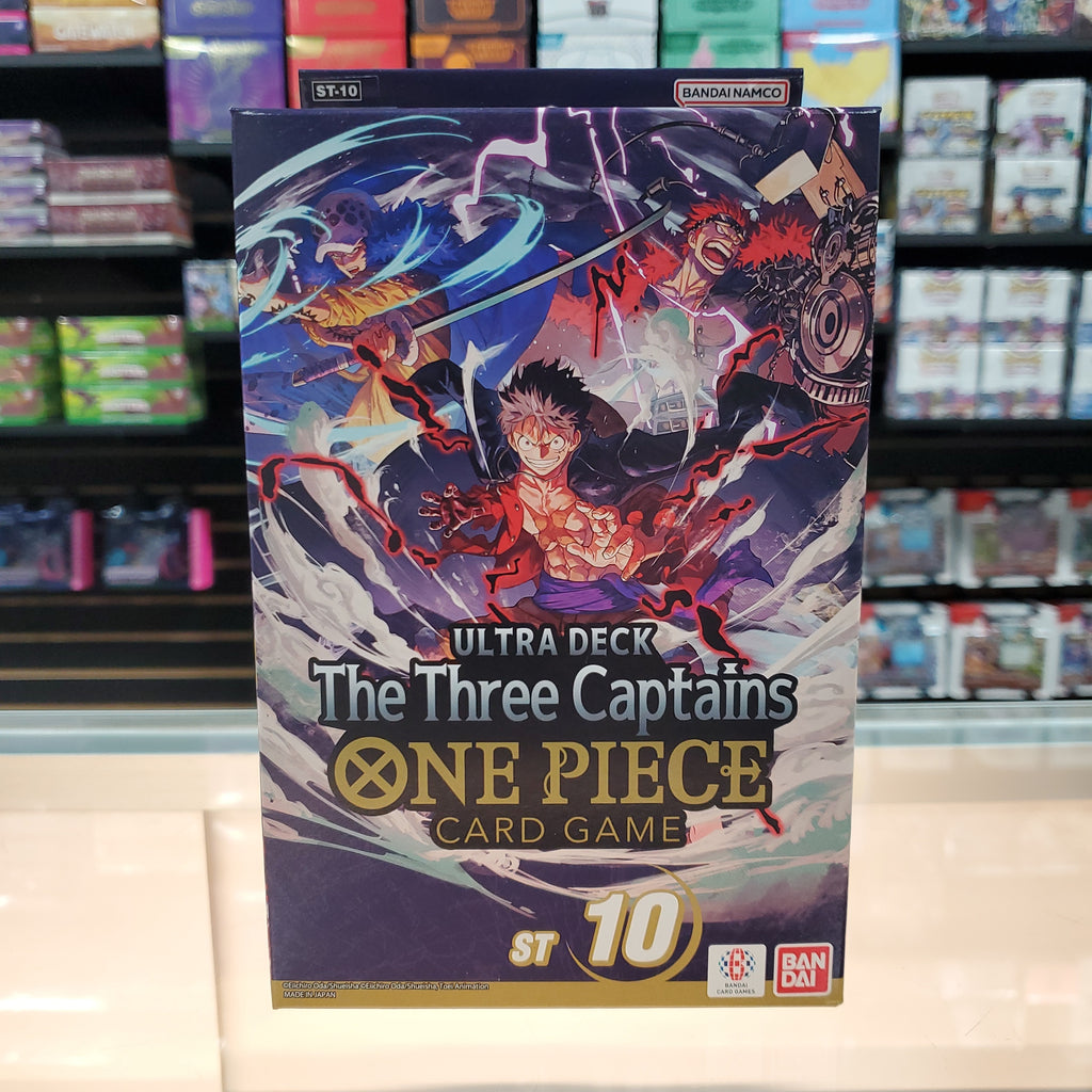 One Piece TCG: Starter Deck (Ultimate Deck - The Three Captains) Smoke and Mirrors Hobby One Piece TCG: Starter Deck (Ultimate Deck - The Three Captains) Smoke and Mirrors Hobby
