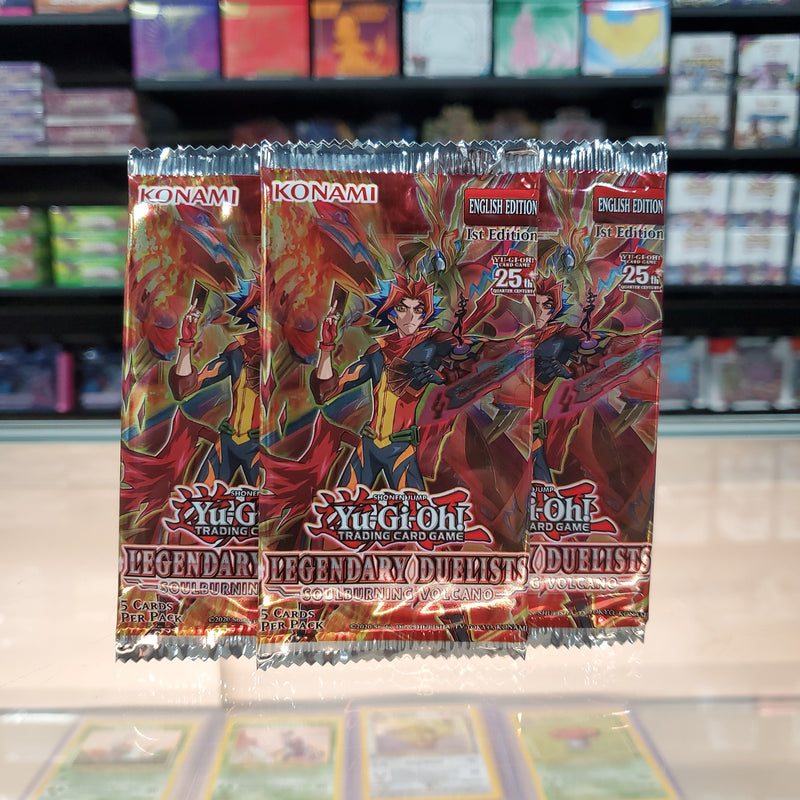 Yu-Gi-Oh! TCG: Legendary Duelists: Soulburning Volcano - Booster Pack (1st Edition)