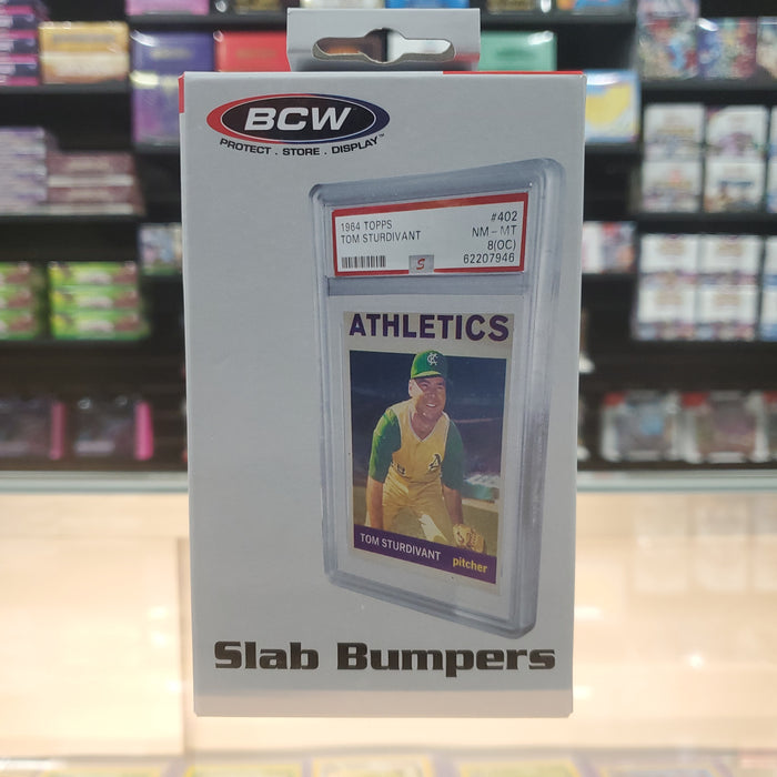 BCW: Slab Bumper 6CT - PSA (Clear)