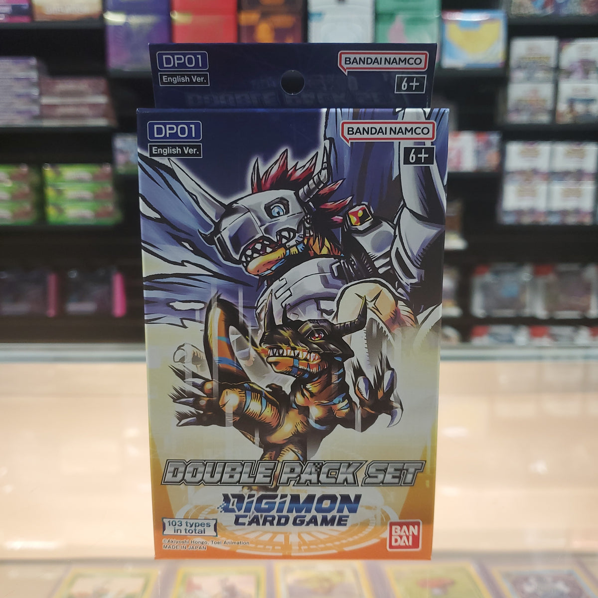 digimon card game double pack set BANDAI Dual Revolution BT-25 Booster Box TCG JA ToysOneJapan Glowing Dawn Digimon Card Game: Double Pack