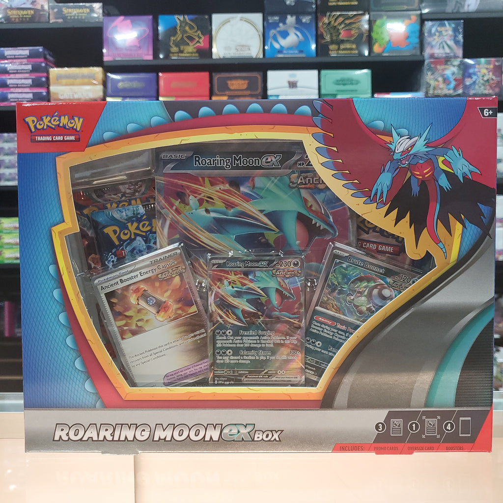 Pokémon TCG: Roaring Moon ex Box — Smoke and Mirrors Hobby