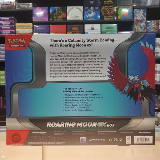 roaring moon ex box booster packs Pokémon TCG: Roaring Moon ex Box — Smoke and Mirrors Hobby