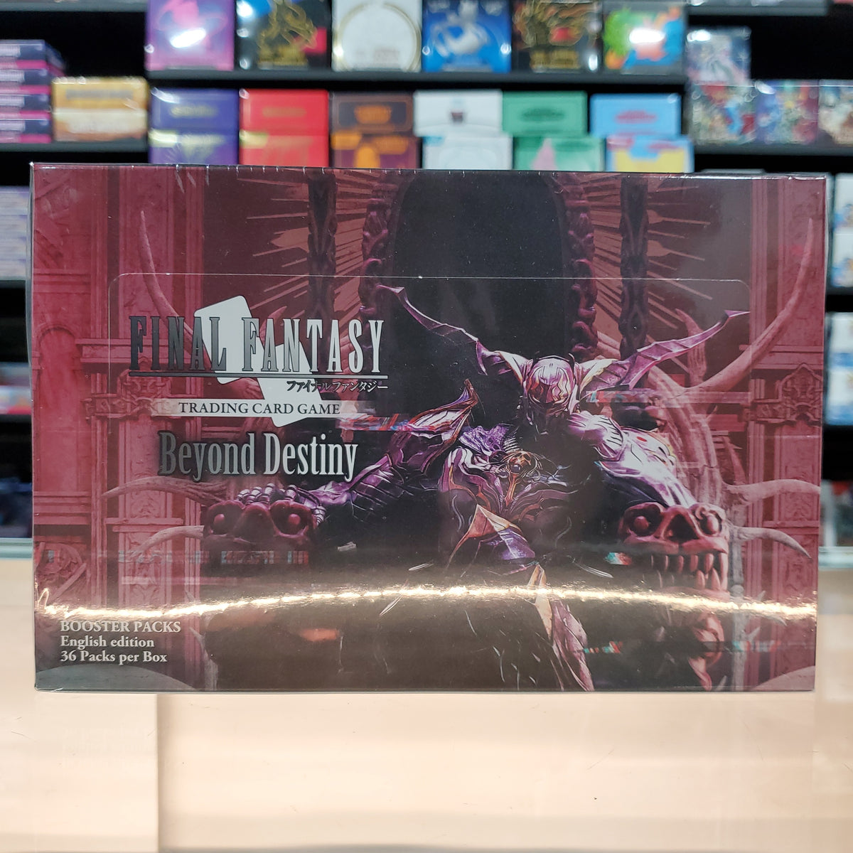 Final Fantasy TCG: Beyond Destiny Booster Box Smoke and Mirrors Hobby Final Fantasy TCG: Beyond Destiny Booster Box Smoke and Mirrors Hobby