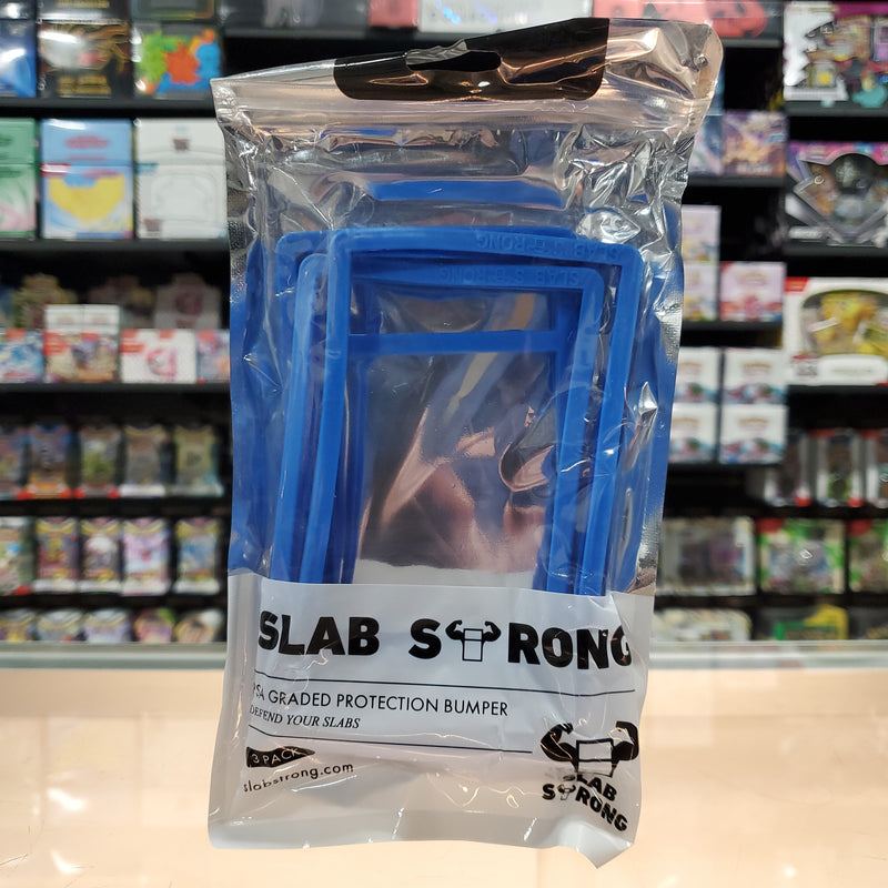 Slab Strong: Slab Bumper - PSA 3-Pack (Blue)