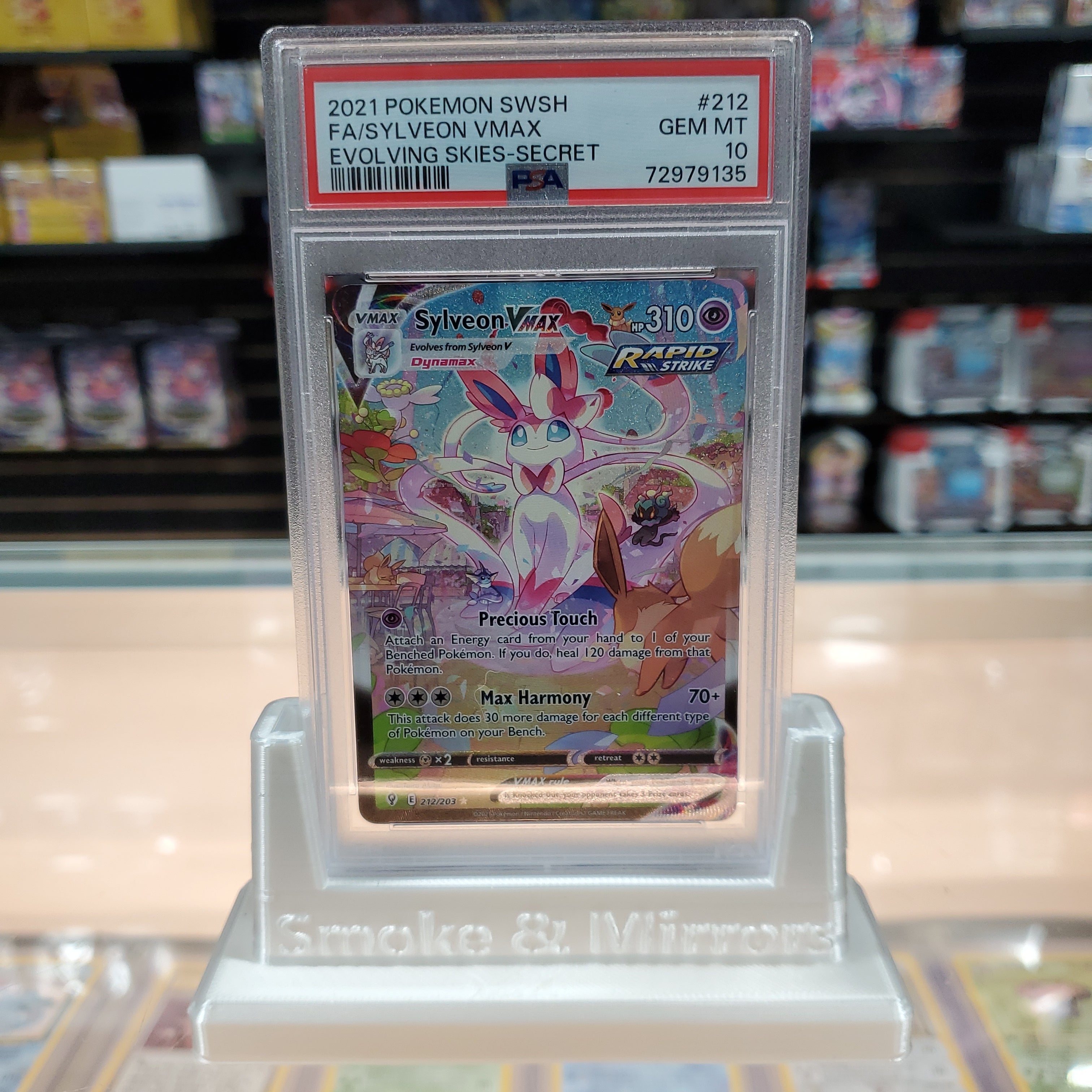 Sylveon VMAX (212/203) [Sword & Shield: Evolving Skies] PSA
