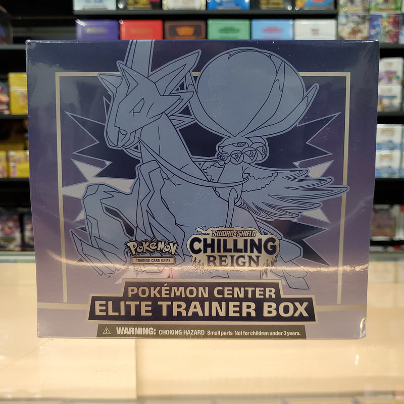 Pokémon TCG: Sword & Shield: Chilling Reign - Elite Trainer Box (Ice Rider Calyrex) (Pokemon Center Exclusive)