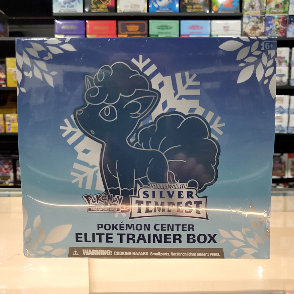 Pokemon Etb Pokemon TCG: Sword & Shield Silver Tempest Elite Trainer Box -  Factory Sealed Booster Box Silver Tempest Elite Trainer Box Sealed Booster  Pack