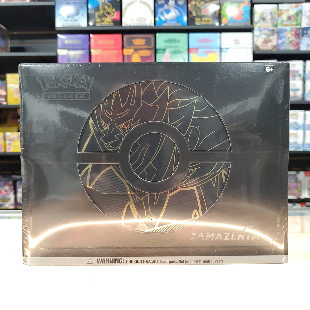 Pokmon TCG: Sword & Shield - Elite Trainer Box Plus (Zamazenta) Smoke and Mirrors Hobby Pokmon TCG: Sword & Shield - Elite Trainer Box Plus (Zamazenta) Smoke and Mirrors Hobby
