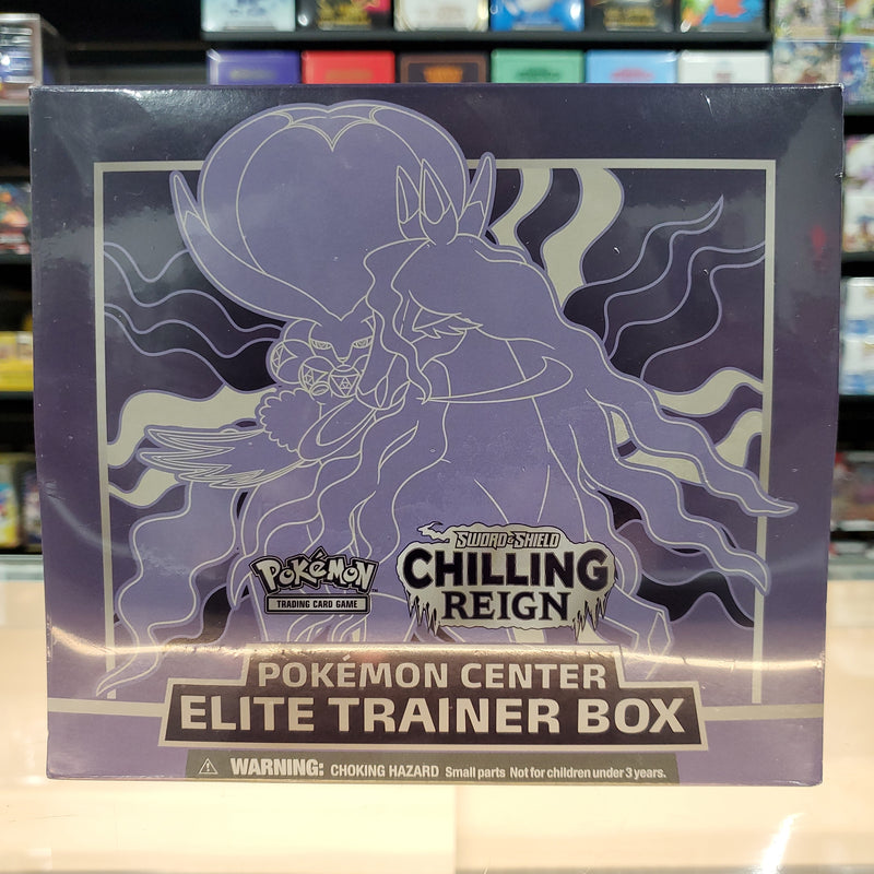 Pokémon TCG: Sword & Shield: Chilling Reign - Elite Trainer Box (Shadow Rider Calyrex) (Pokemon Center Exclusive)