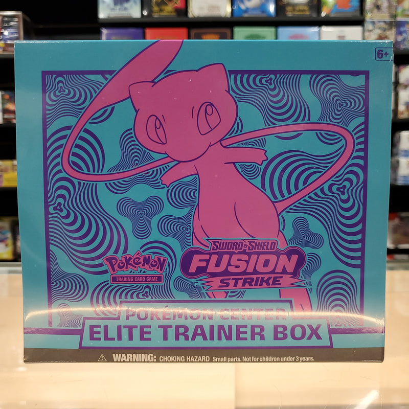Pokémon TCG: Sword & Shield: Fusion Strike - Elite Trainer Box (Pokemon Center Exclusive)