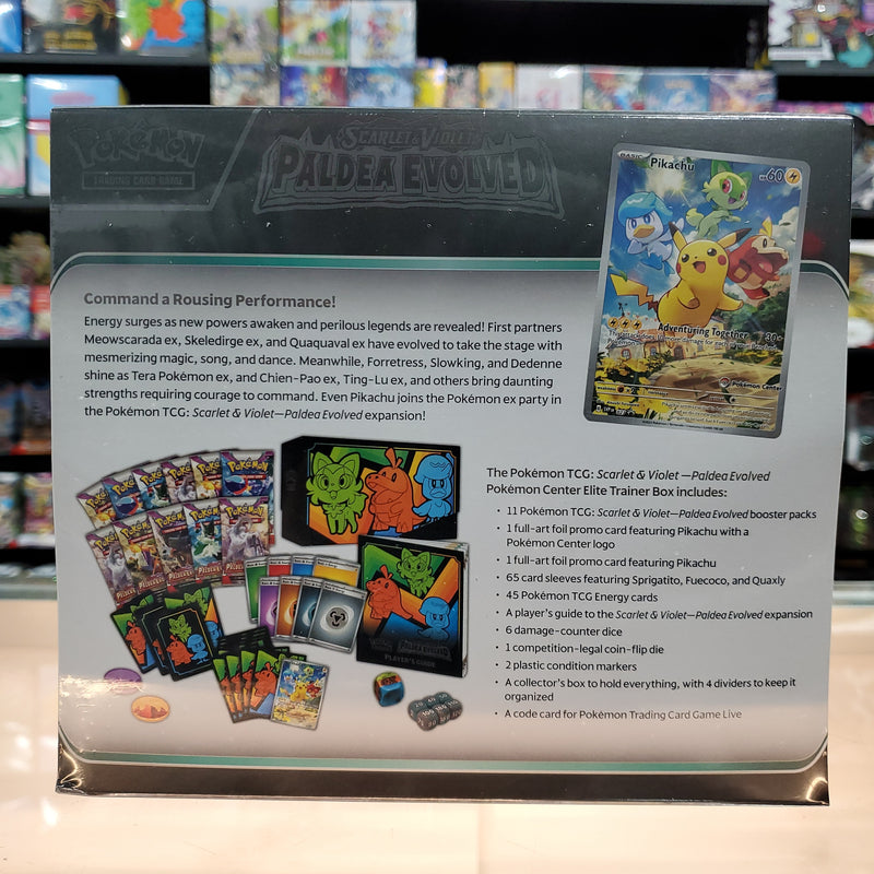 Pokémon TCG: Scarlet & Violet: Paldea Evolved - Elite Trainer Box (Pokemon Center Exclusive)