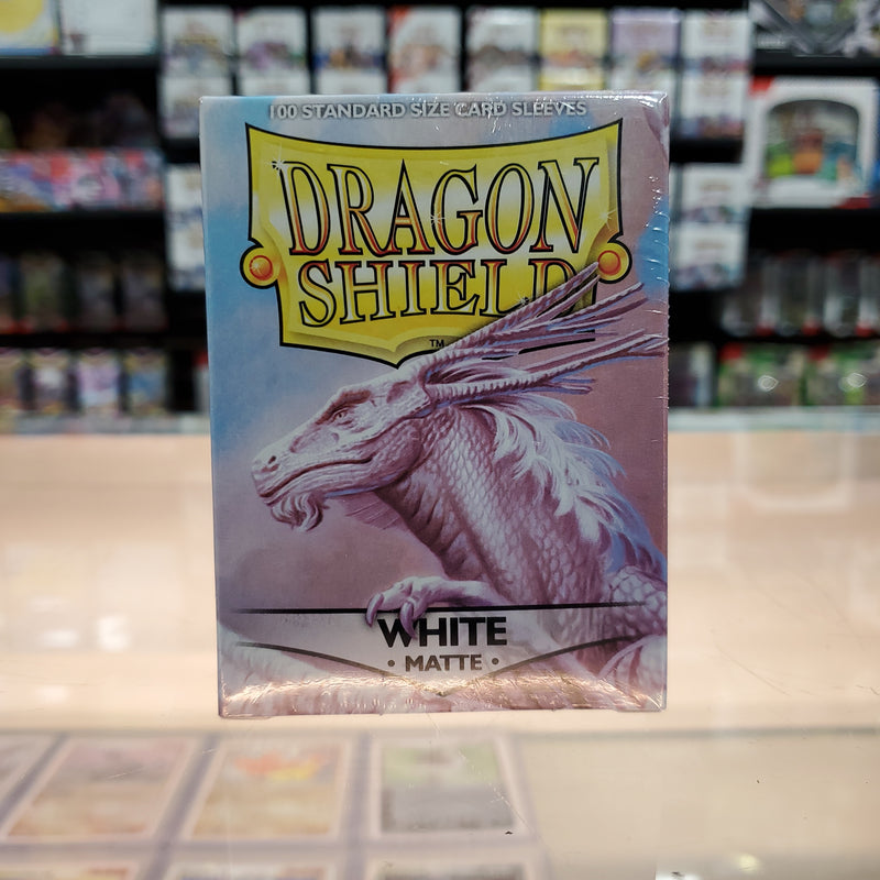 Dragon Shield Deck Protector - Matte White 100 CT