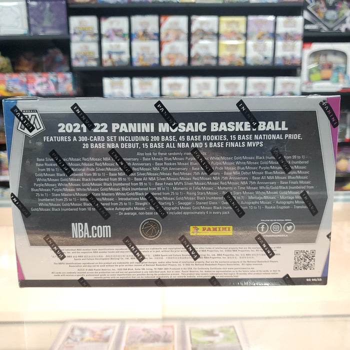 2021-22 Mosaic Basketball Hobby Box