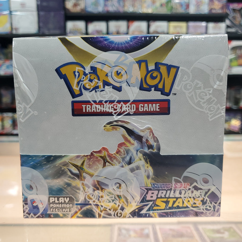 Pokmon TCG: Sword & Shield: Brilliant Stars - Booster Box Smoke and Mirrors Hobby Pokmon TCG: Sword & Shield: Brilliant Stars - Booster Box Smoke and Mirrors Hobby