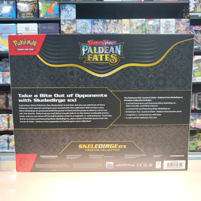 Pokémon TCG: Scarlet & Violet: Paldean Fates - Premium Collection (Skeledirge ex)