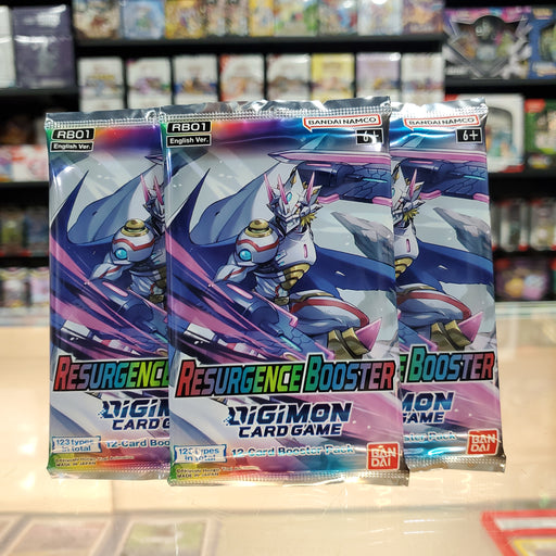 digimon card game resurgence booster rb01 Digimon TCG: Resurgence Booster
