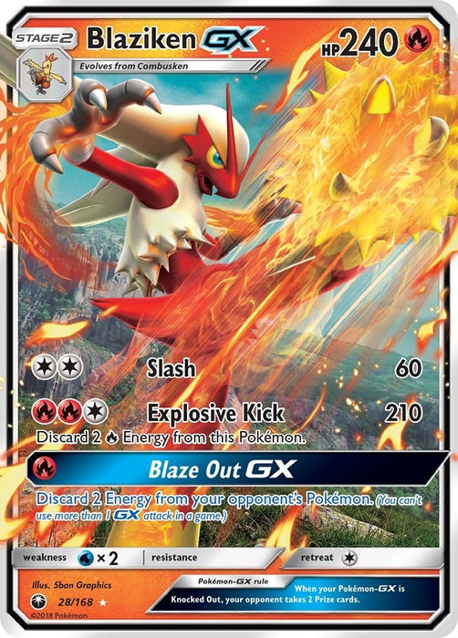 Blaziken GX (28/168) (CES)