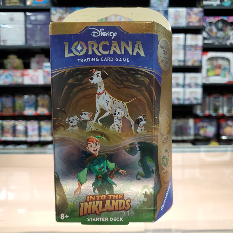 Disney Lorcana: Into the Inklands - Starter Deck (Amber & Emerald)