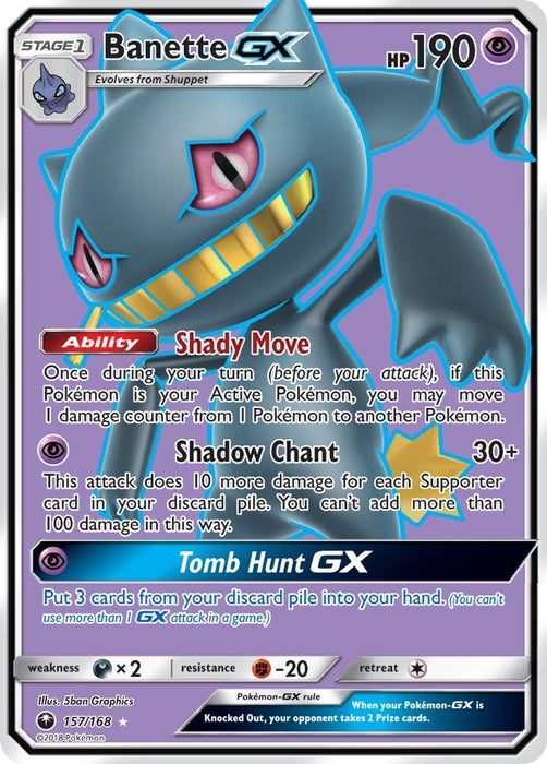 Banette GX (Full Art) (157/168) (CES)