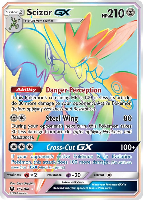 Scizor GX (Secret) (175/168) (CES)