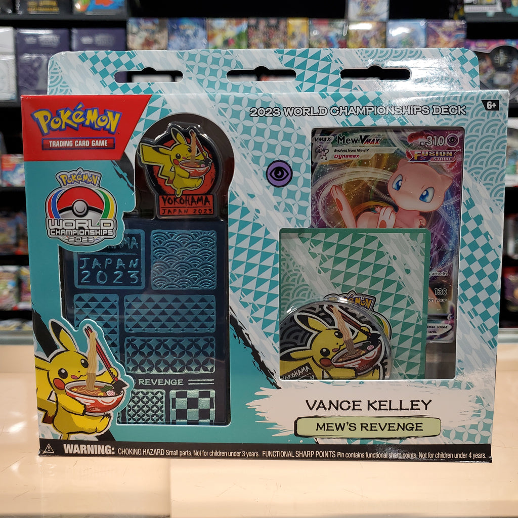 Pokmon TCG: 2023 World Championship Deck (Mew's Revenge - Vance Kelle Smoke and Mirrors Hobby Pokmon TCG: 2023 World Championship Deck (Mew's Revenge - Vance Kelle Smoke and Mirrors Hobby