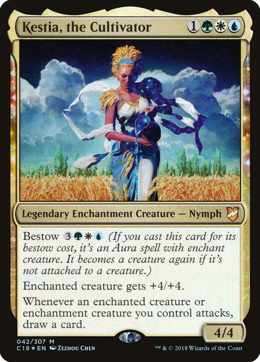 Image for Kestia, the Cultivator (42) (C18) - Magic: The Gathering