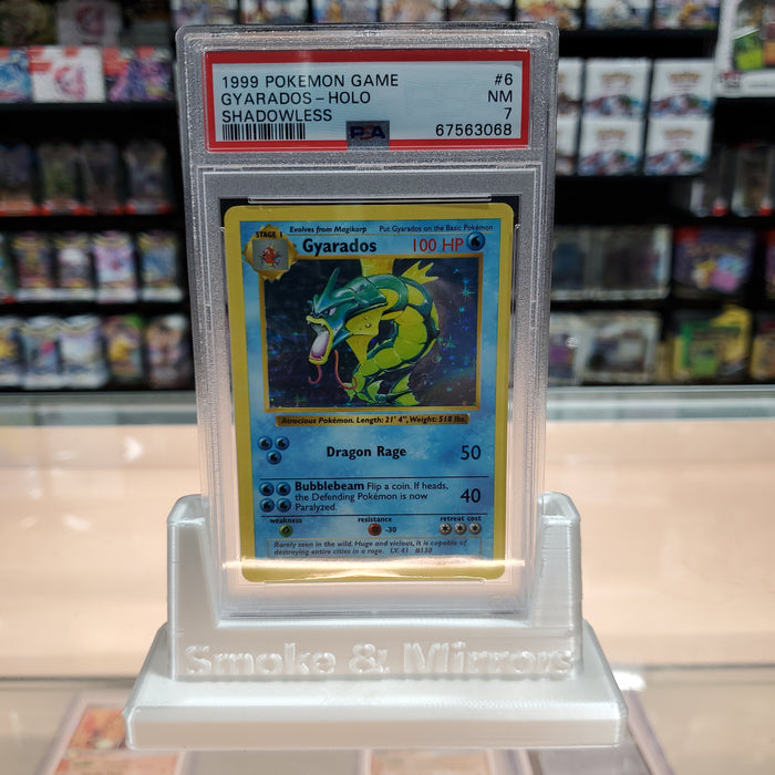 Gyarados (6/102) [Base Set Shadowless Unlimited] PSA 7