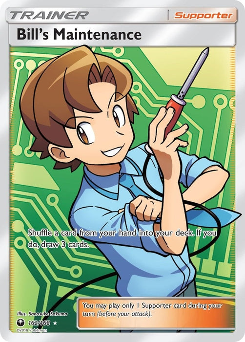 Bill's Maintenance (Full Art) (162/168) (CES)