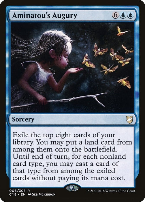 Image for Aminatou's Augury (6) (C18) - Magic: The Gathering