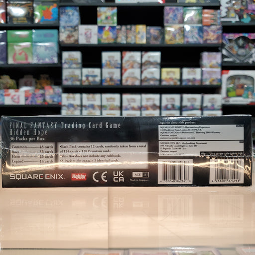 Final Fantasy TCG: Hidden Hope Booster Box Smoke and Mirrors Hobby Final Fantasy TCG: Hidden Hope Booster Box Smoke and Mirrors Hobby
