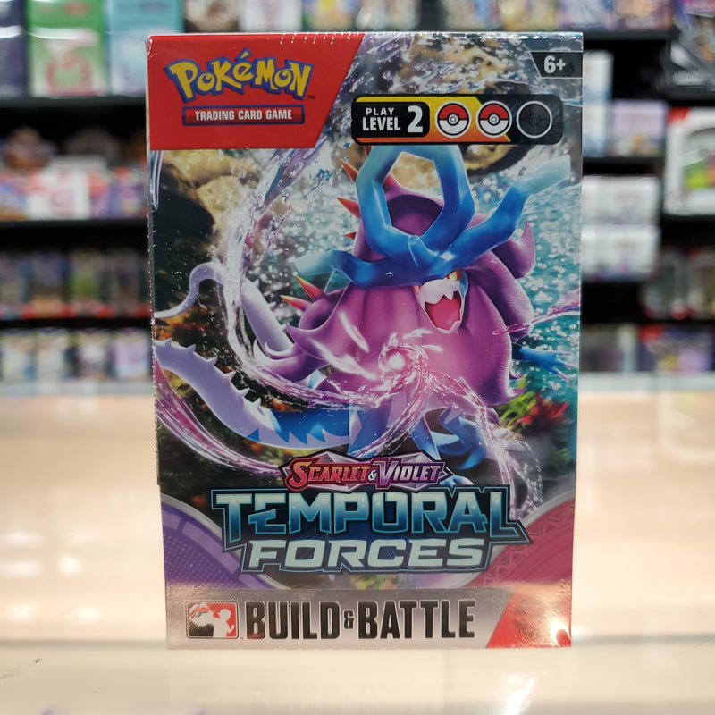 Pokémon TCG Scarlet & Violet Temporal Forces Build and Battle Box