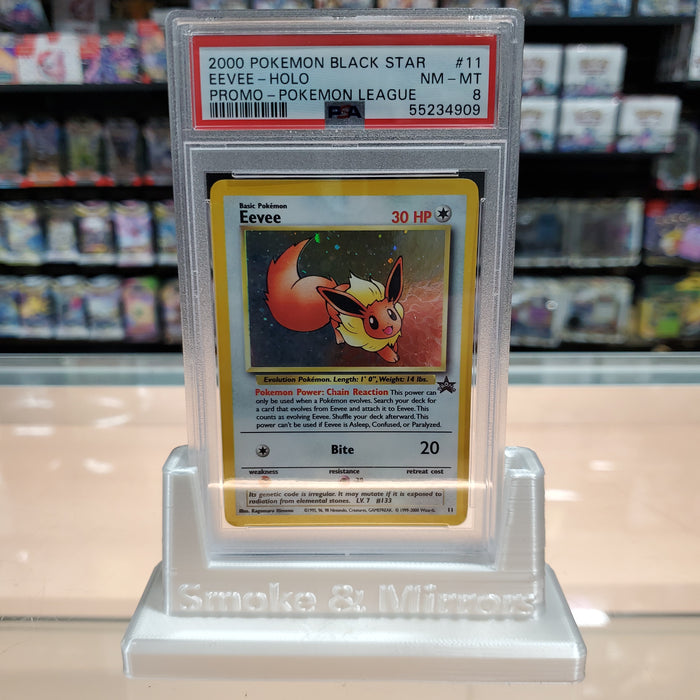 Eevee (11) [Wizards of the Coast: Black Star Promos] PSA 8