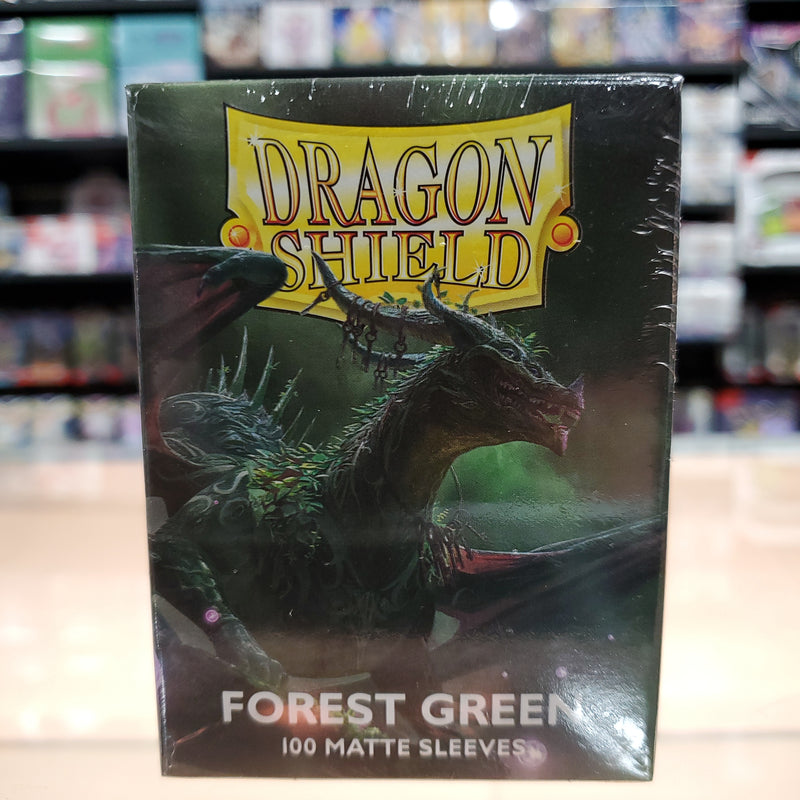 Dragon Shield Deck Protector - Matte Forest Green 100 CT