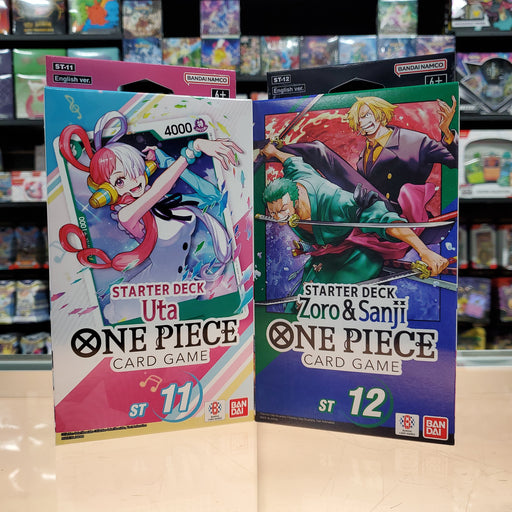 One Piece TCG: Starter Deck Bundle (ST-11 / ST-12) Smoke and Mirrors Hobby One Piece TCG: Starter Deck Bundle (ST-11 / ST-12) Smoke and Mirrors Hobby