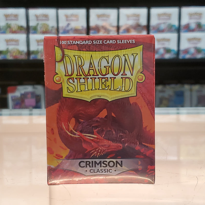 Dragon Shield Deck Protector - Classic Crimson 100 CT