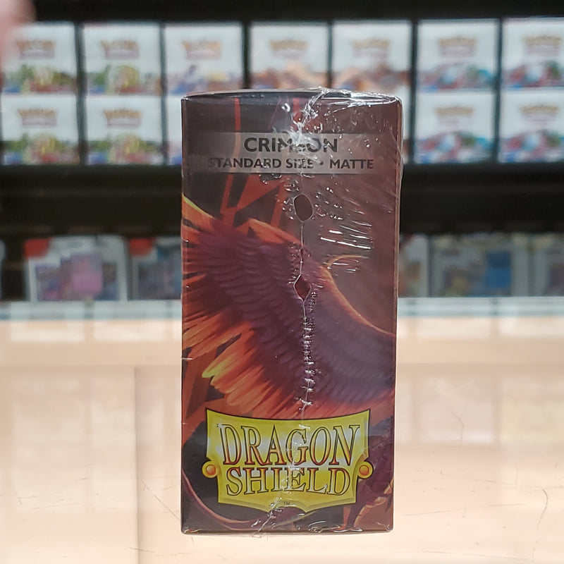 Dragon Shield Deck Protector - Matte Crimson 100 CT