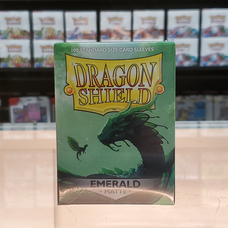 Dragon Shield Deck Protector - Matte Emerald 100 CT